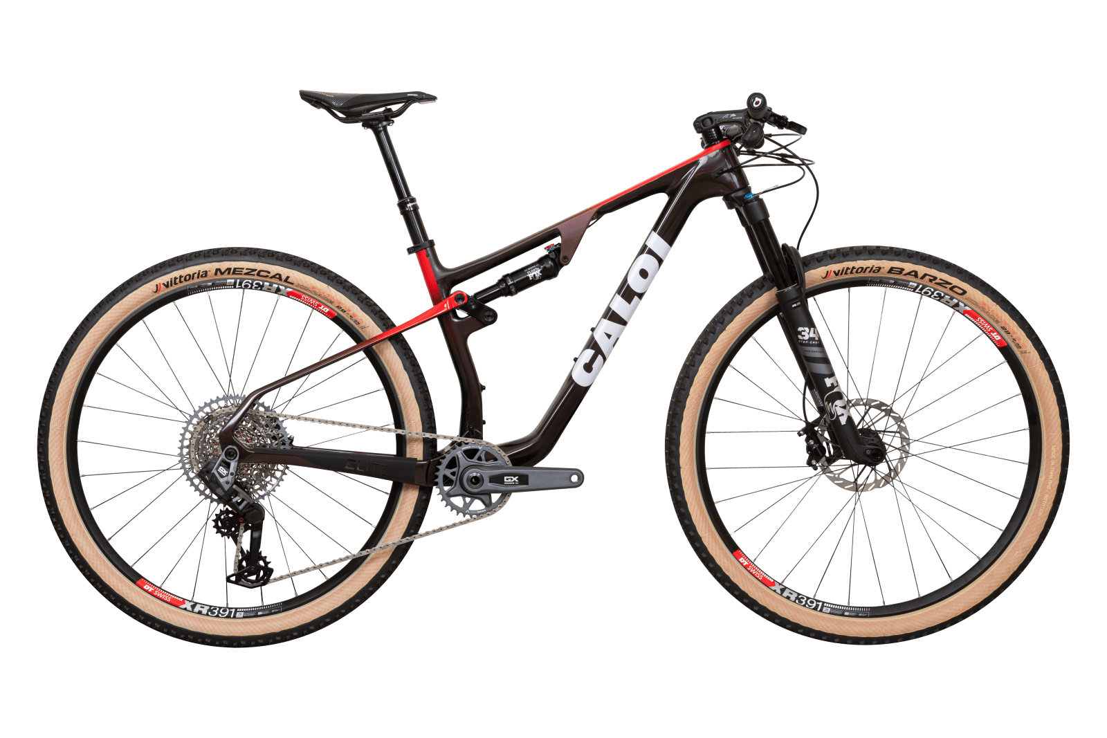 Caloi Elite Carbon FS Racing